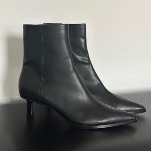 Zara Black Booties